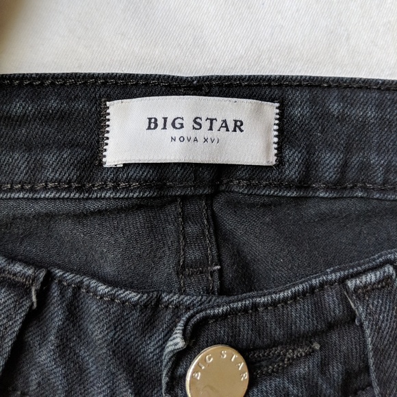 Big Star Straight Cigarette Black Jeans - Picture 5 of 8